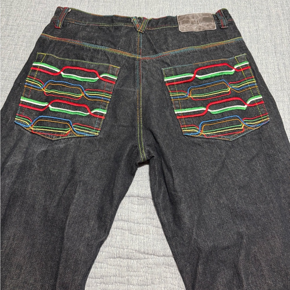 Vintage Y2K Style Jeans 36x32 U.T. Sports Collection Hip Hop Baggy Skater Grunge